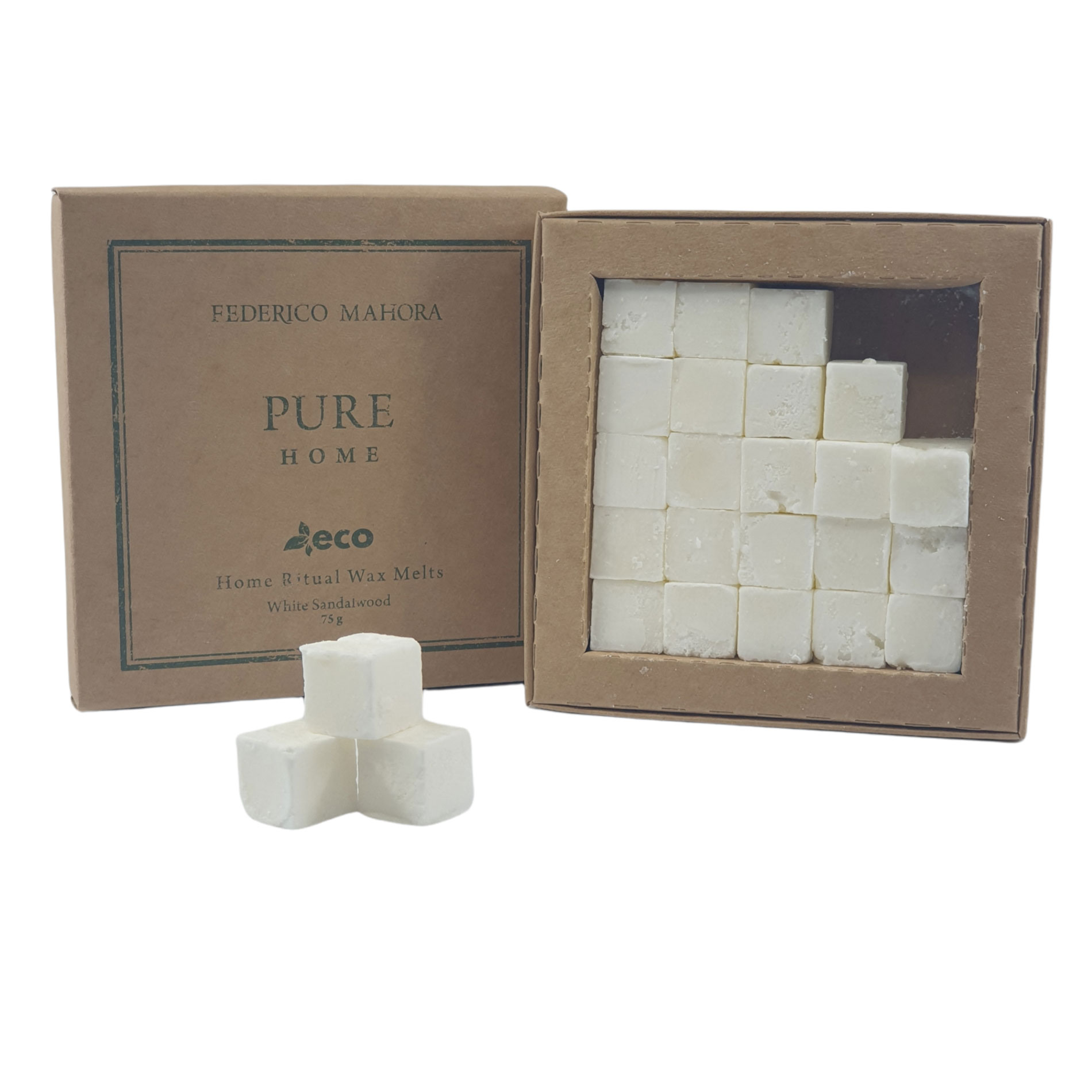 Duftwachs-White Sandalwood-Pure-Home-Ritual-Wax-Melts-Federico-Mahora